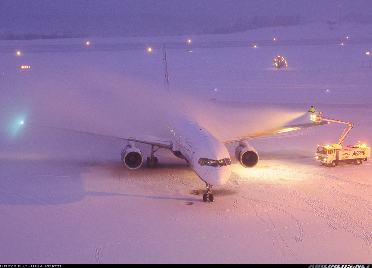 B757 Deicing